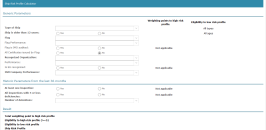 Ship Risk Profile Calculator